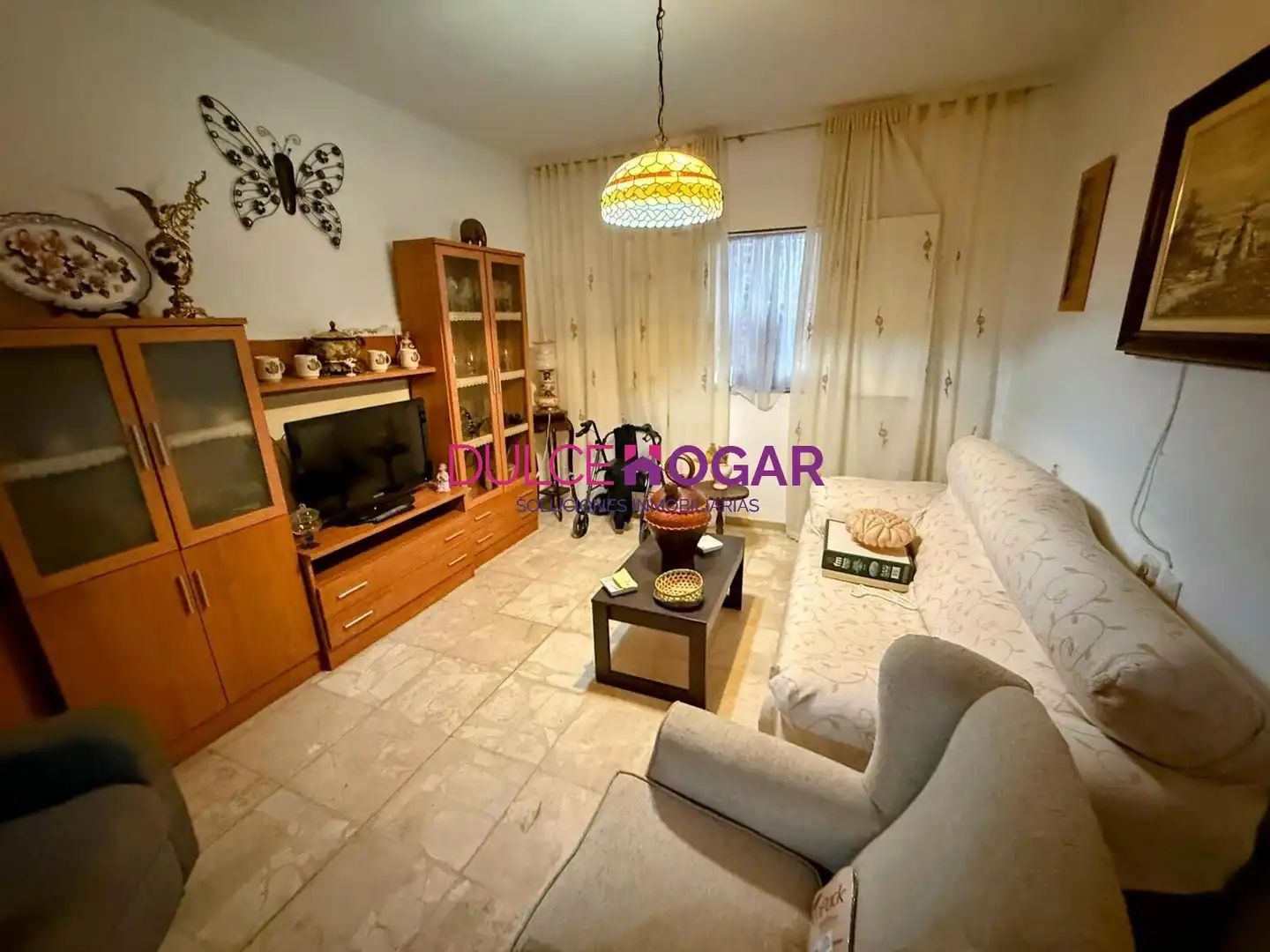 Sala de estar de Casa adosada en venta en Ronda con Terraza, Amueblado y Balcón