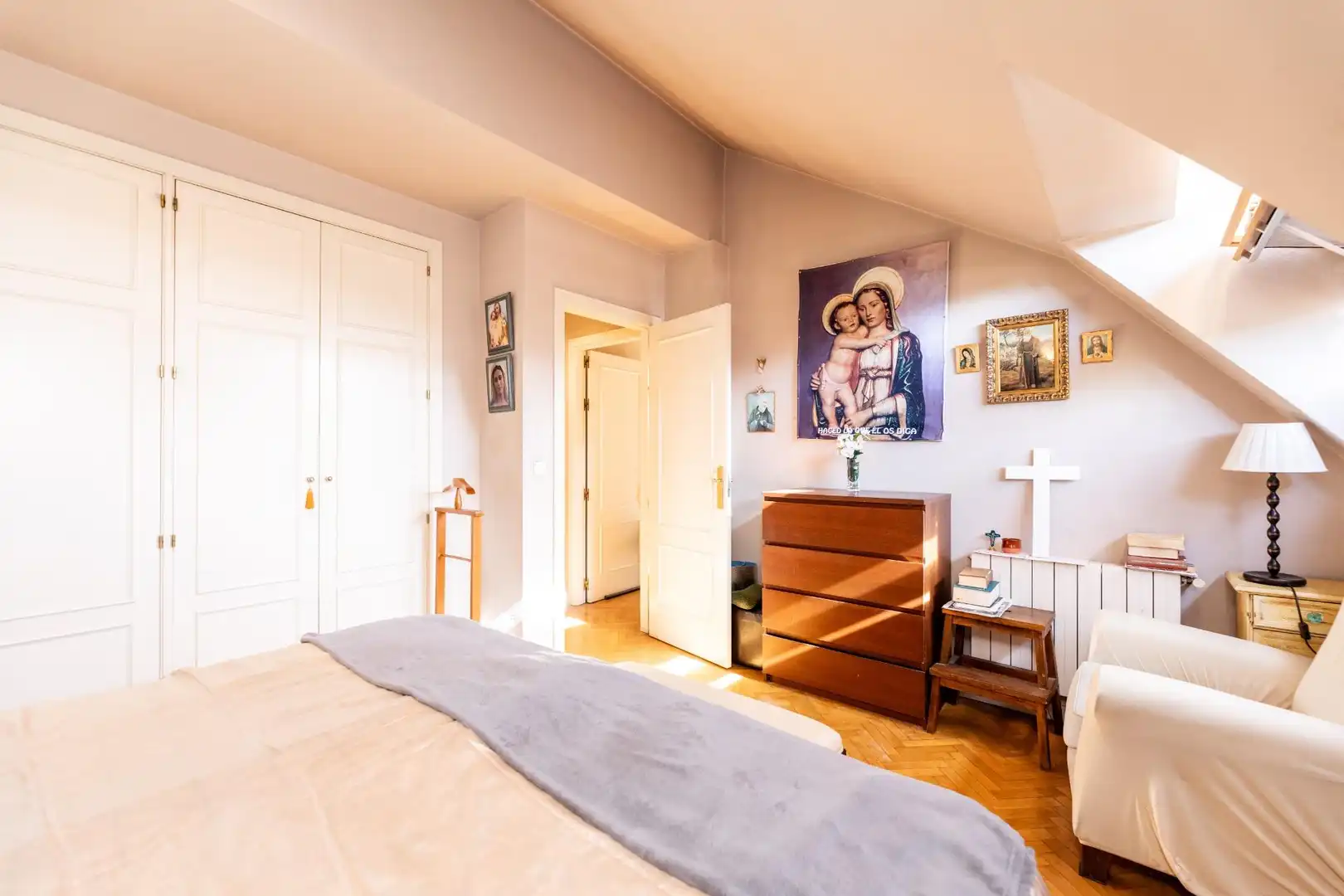 Habitación de Ático en venta en Las Rozas de Madrid con Calefacción, Jardín privado y Terraza