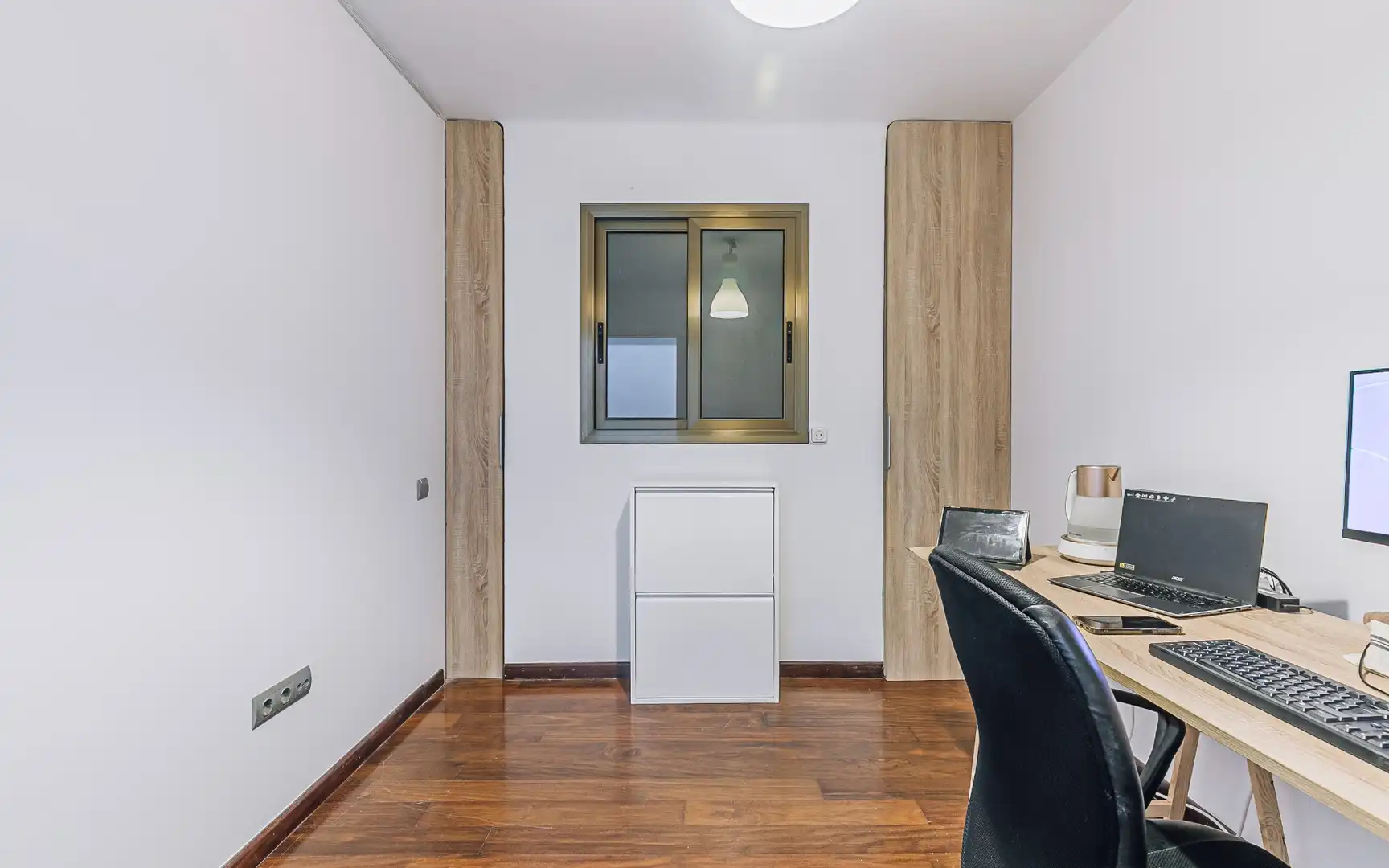 Schlafzimmer von Wohnung zum Verkauf in Barcelona mit Klimaanlage, Heizung und Möbliert