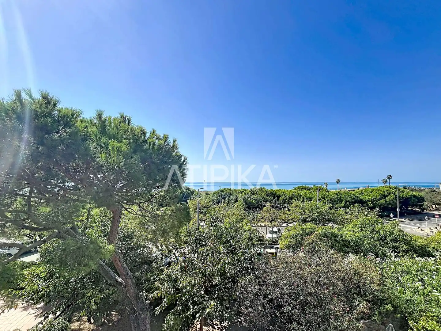 Außenansicht von Wohnung zur Miete in Castelldefels mit Klimaanlage, Heizung und Terrasse