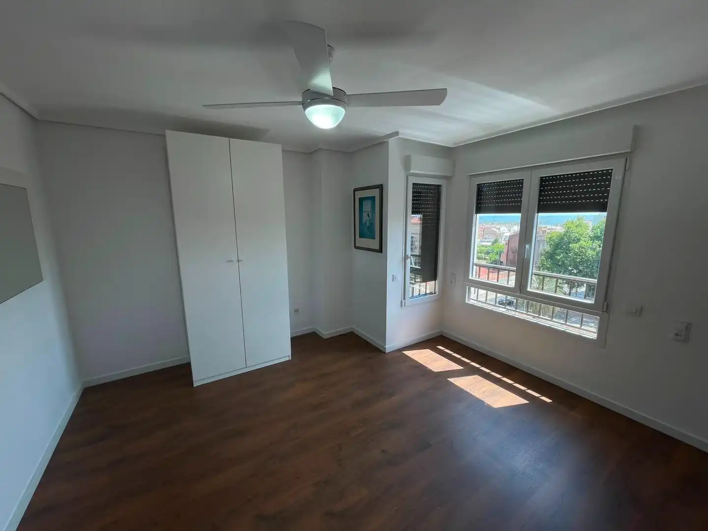 Bedroom of Duplexes for rent in Valencia  with Parquet flooring, Terrace and Furnished