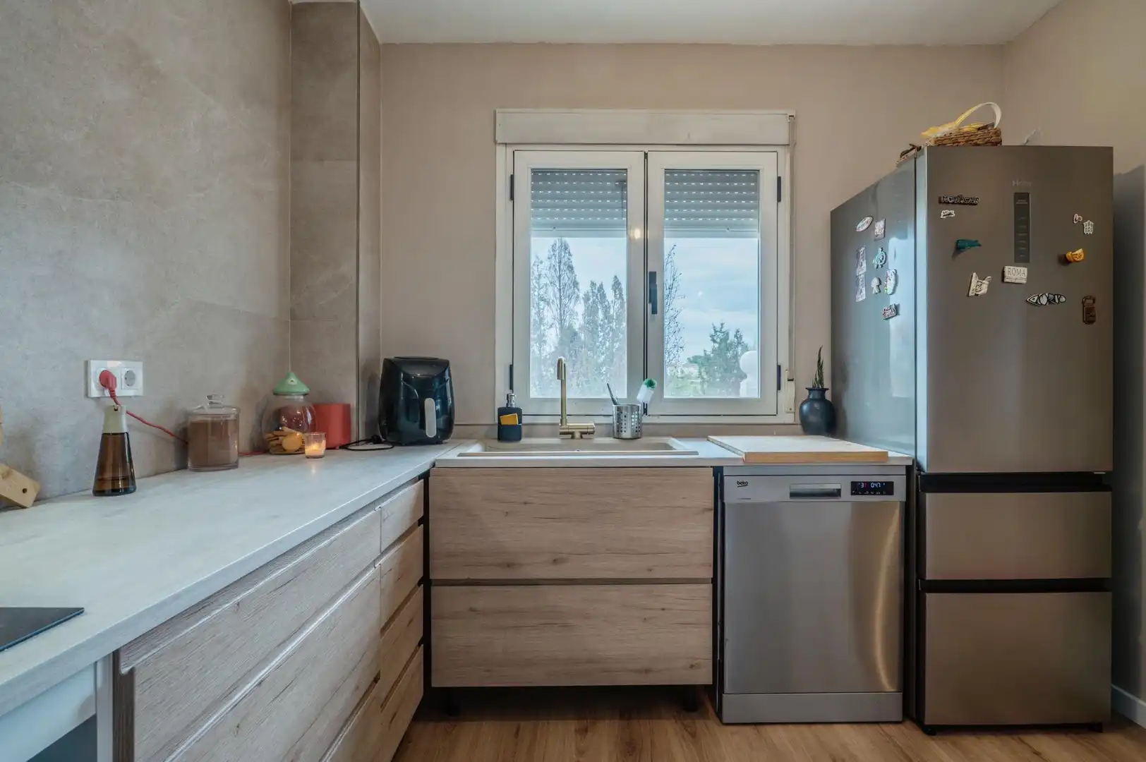 Cocina de Casa o chalet en venta en Yeles con Aire acondicionado, Calefacción y Jardín privado