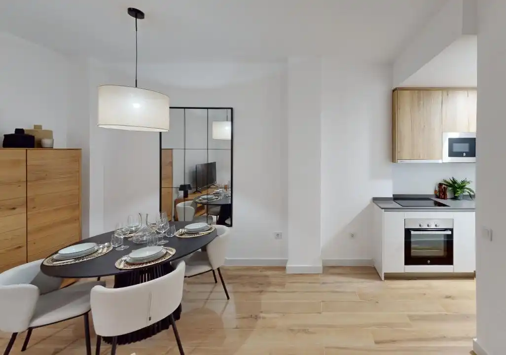 Esszimmer von Wohnung zum Verkauf in Málaga mit Klimaanlage, Heizung und Möbliert