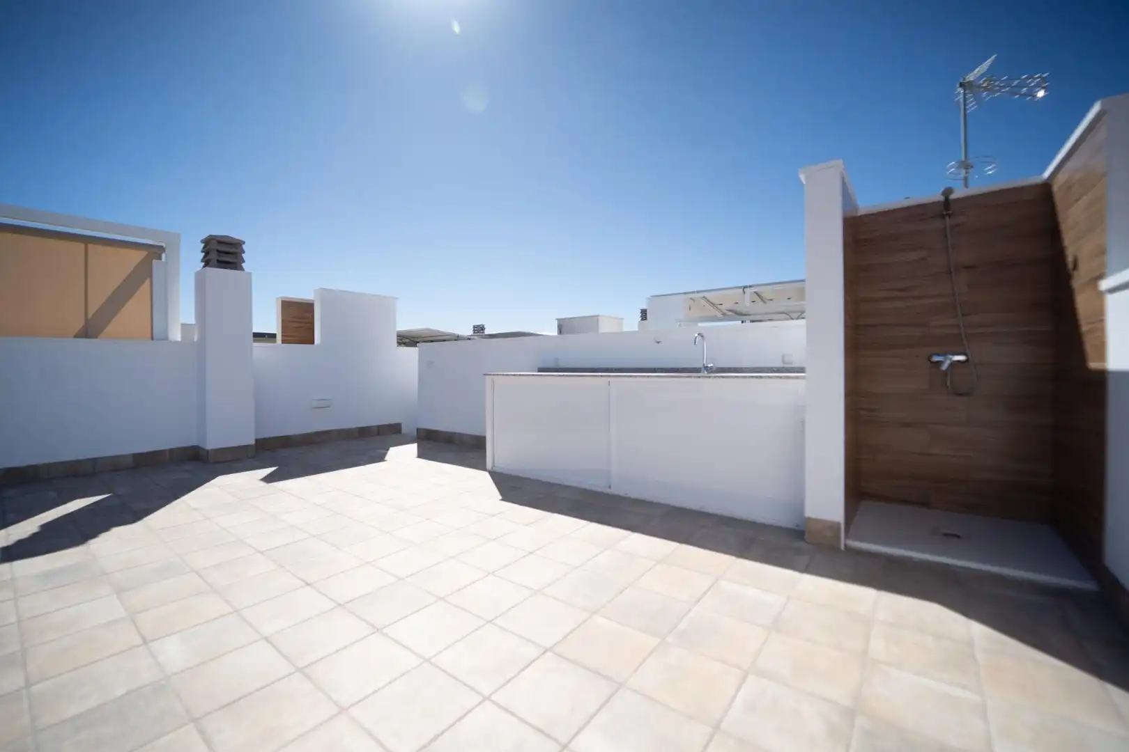 Terrasse von Country house zum Verkauf in San Javier mit Klimaanlage, Privatgarten und Terrasse