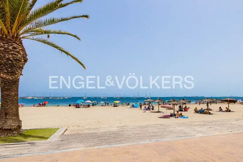 Vista exterior de Casa o chalet en venta en San Pedro del Pinatar con Aire acondicionado, Calefacción y Jardín privado