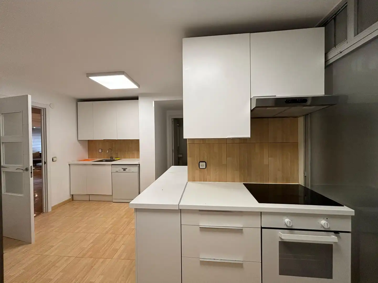 Küche von Wohnung zur Miete in Madrid mit Klimaanlage, Heizung und Möbliert