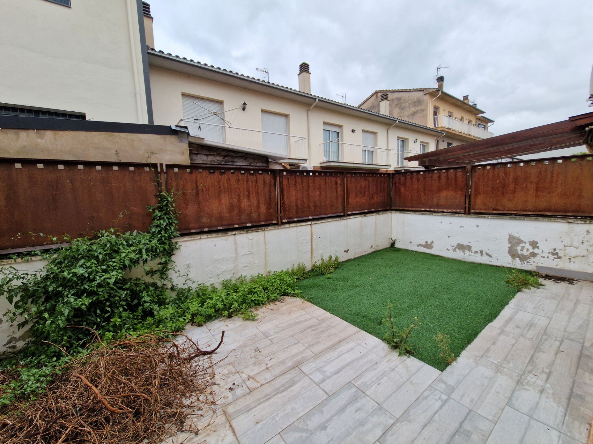 Terrace of Single-family semi-detached for sale in Les Preses  with Heating, Private garden and Balcony