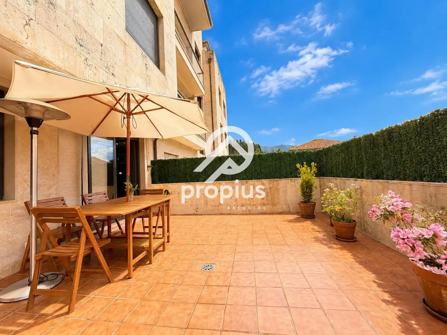 Terrace of Flat for sale in Llanes  with Heating, Terrace and Storage room