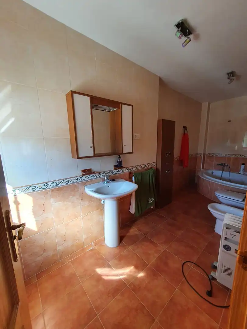 Bany de Casa o xalet en venda en Lorca amb Jardí privat, Terrassa i Moblat