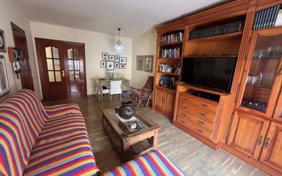 Living room of Flat for sale in Roquetas de Mar  with Parquet flooring and Balcony