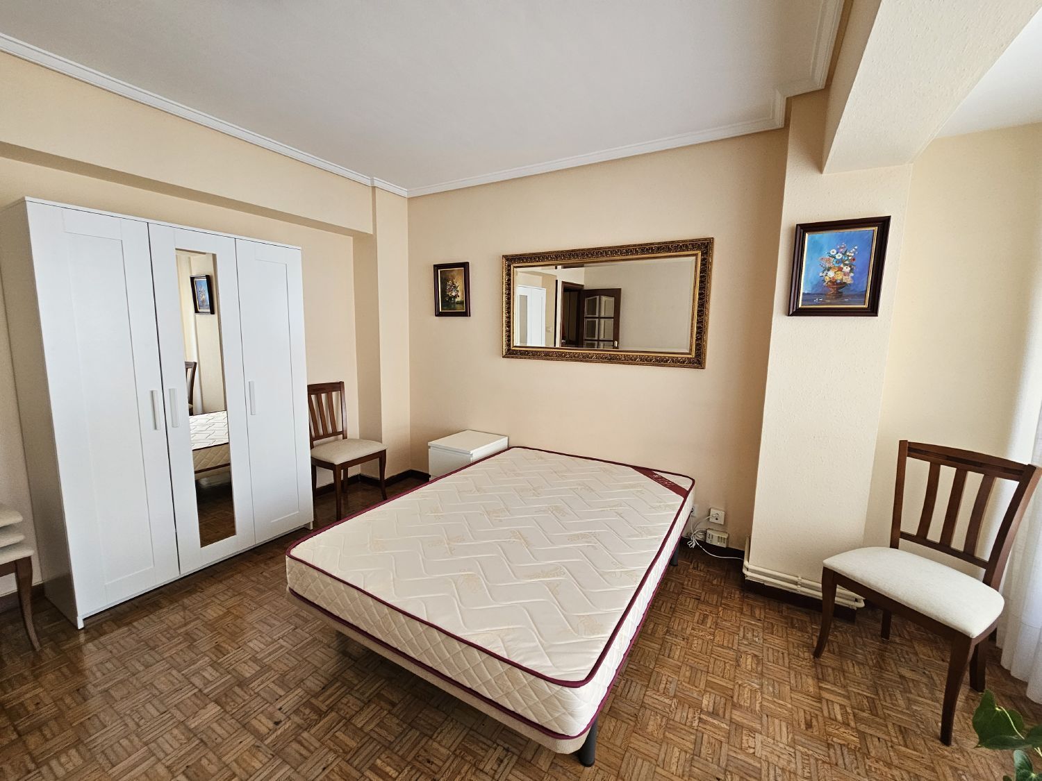 Bedroom of Flat to rent in A Coruña Capital   with Heating and Furnished