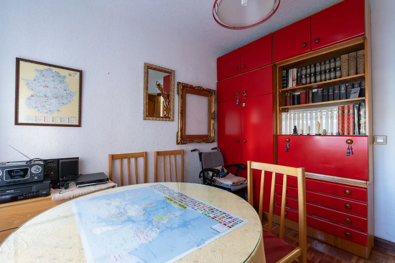 Dining room of Flat for sale in Madrid  with Heating, Private garden and Terrace