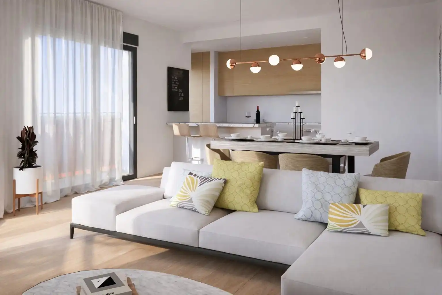Sala d'estar de Pis en venda en Las Torres de Cotillas