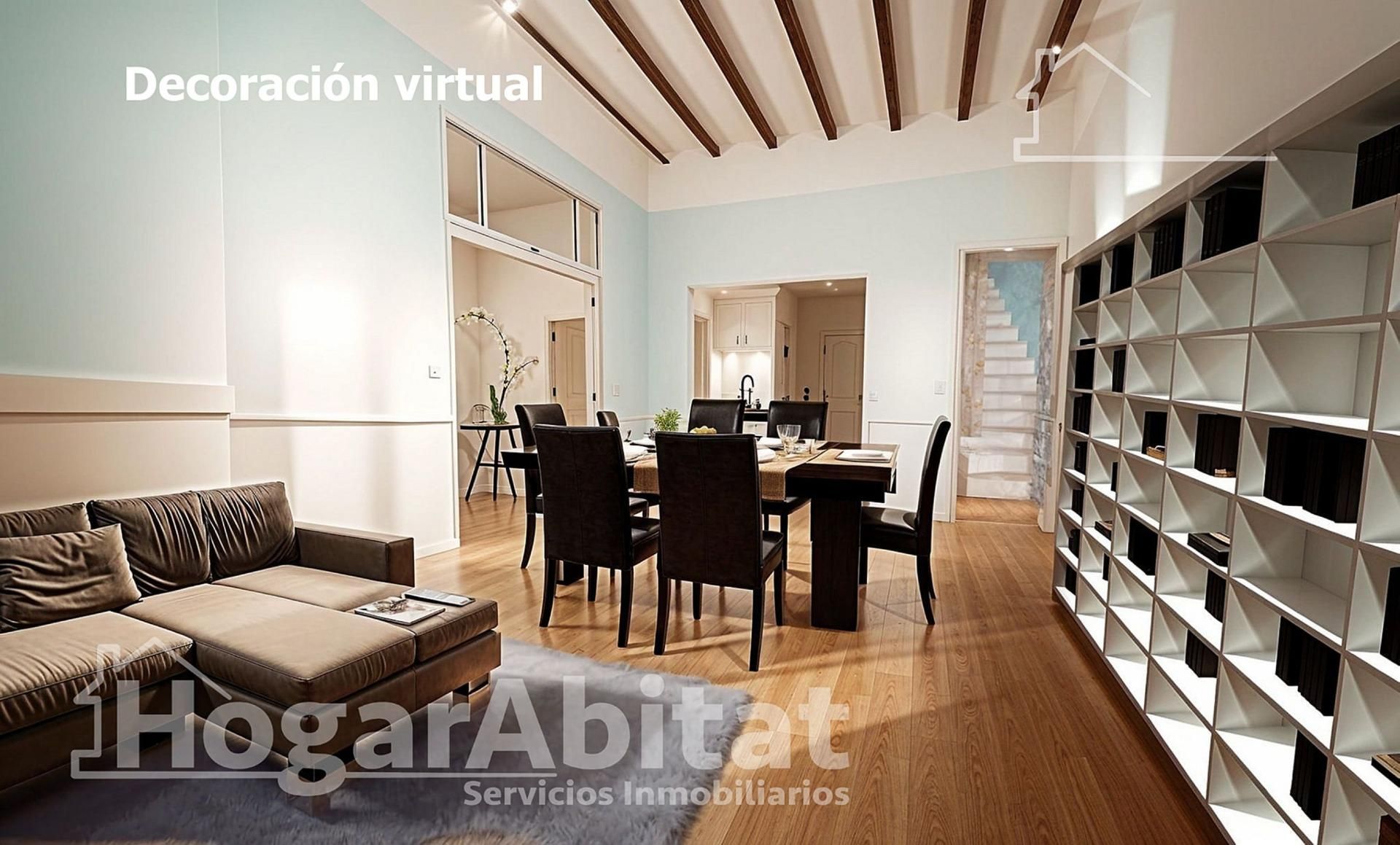 Sala d'estar de Casa o xalet en venda en Chiva amb Calefacció i Traster