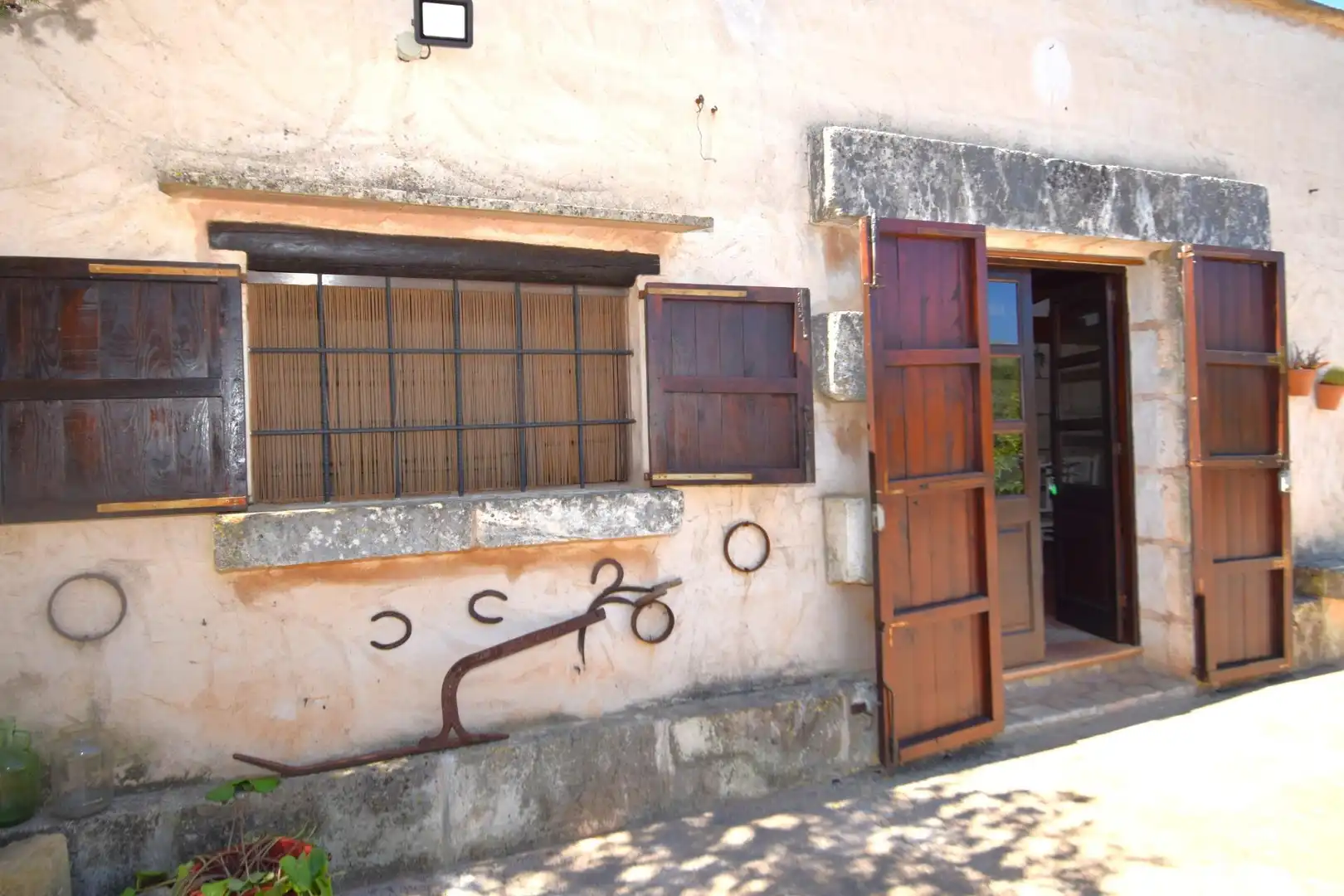 Vista exterior de Finca rústica en venta en Muro con Aire acondicionado, Jardín privado y Terraza