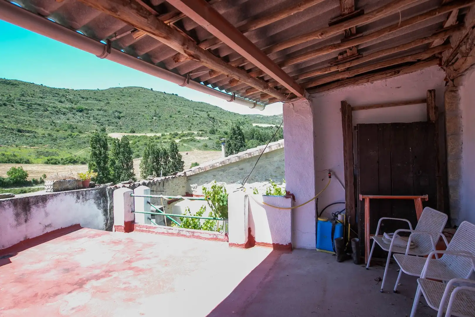 Terrasse von Country house zum Verkauf in Guirguillano mit Heizung, Terrasse und Abstellraum