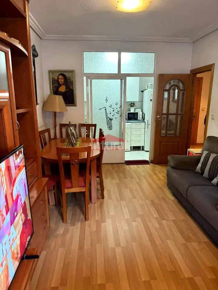 Sala de estar de Piso en venta en Albacete con Aire acondicionado, Calefacción y Terraza