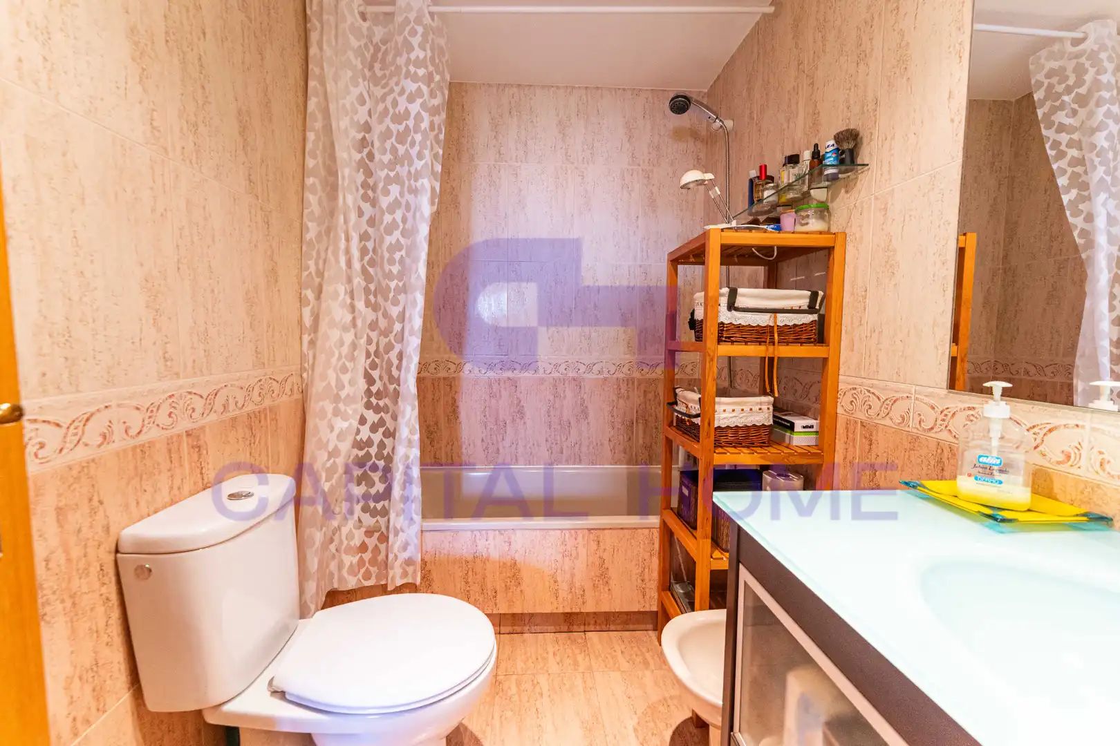 Badezimmer von Maisonette zum Verkauf in Alcorcón mit Klimaanlage, Heizung und Parkett