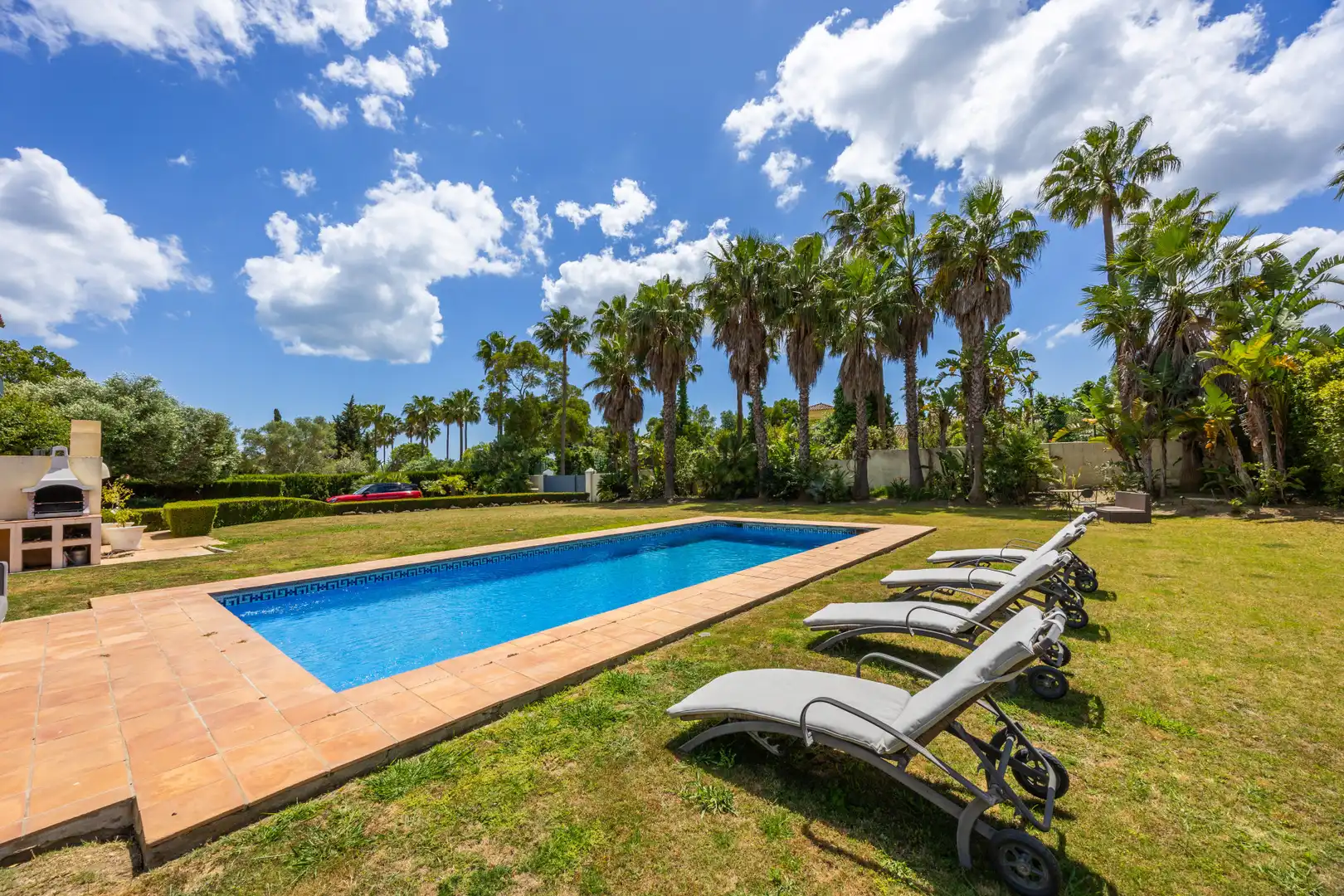 Jardín de Casa o chalet en venta en Sotogrande con Aire acondicionado, Jardín privado y Terraza
