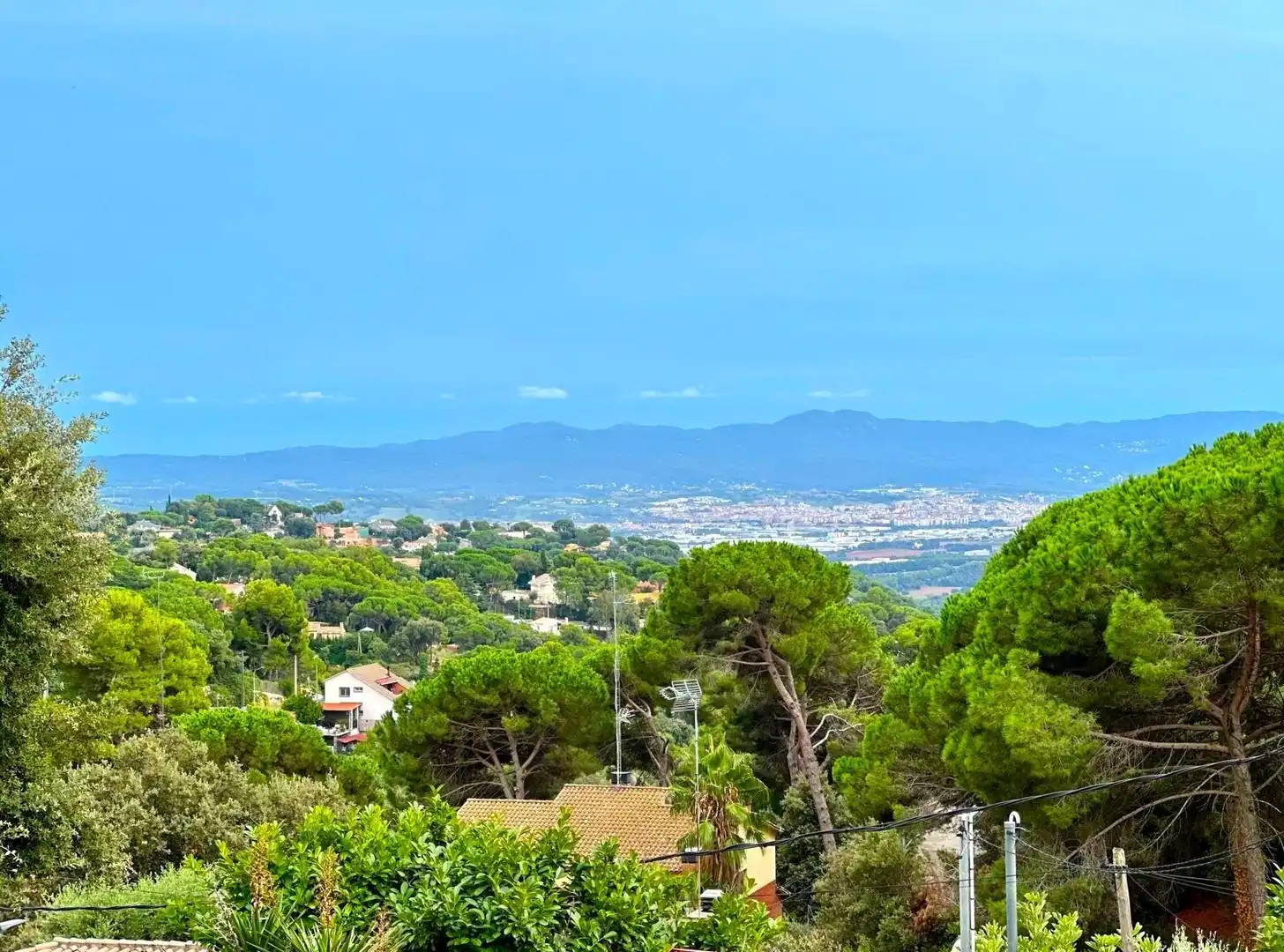 Vista exterior de Casa o xalet en venda en L'Ametlla del Vallès amb Aire condicionat, Calefacció i Terrassa