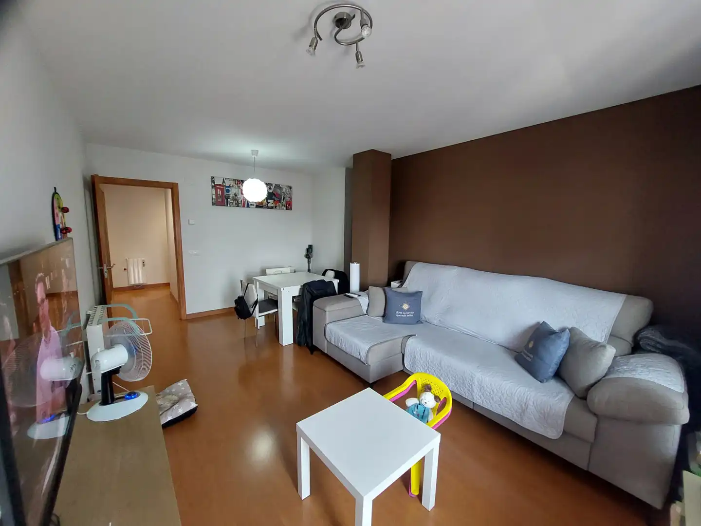 Sala d'estar de Pis en venda en Tàrrega amb Aire condicionat, Calefacció i Balcó