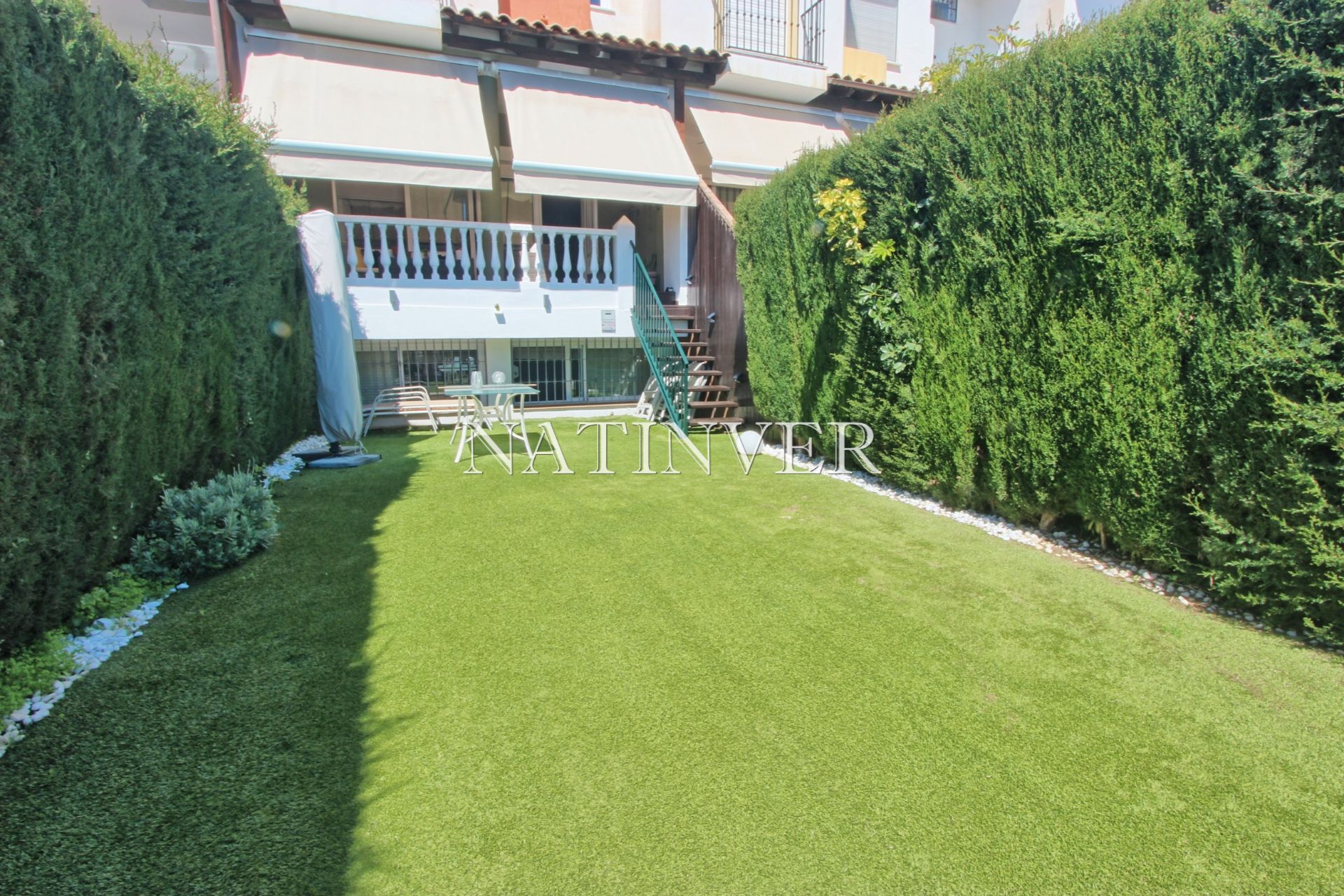 Jardí de Casa adosada en venda en Rincón de la Victoria amb Aire condicionat, Calefacció i Jardí privat