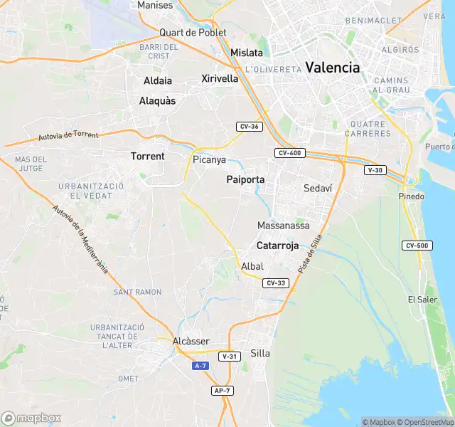 Vista exterior de Piso en venta en Paiporta