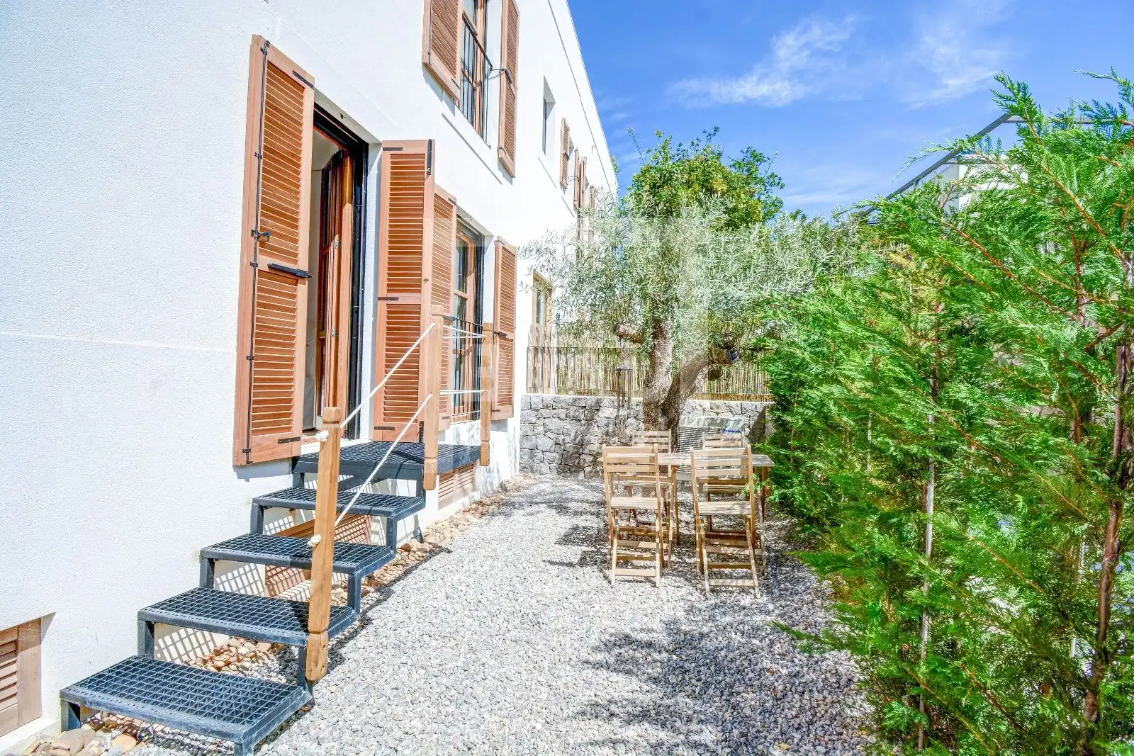 Terrace of Flat for rent in Sant Joan de Labritja  with Air Conditioner, Private garden and Furnished