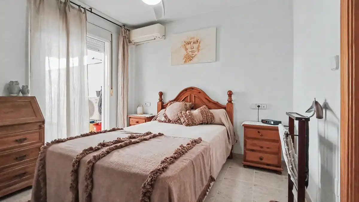 Bedroom of Flat for sale in Dénia  with Air Conditioner, Heating and Terrace