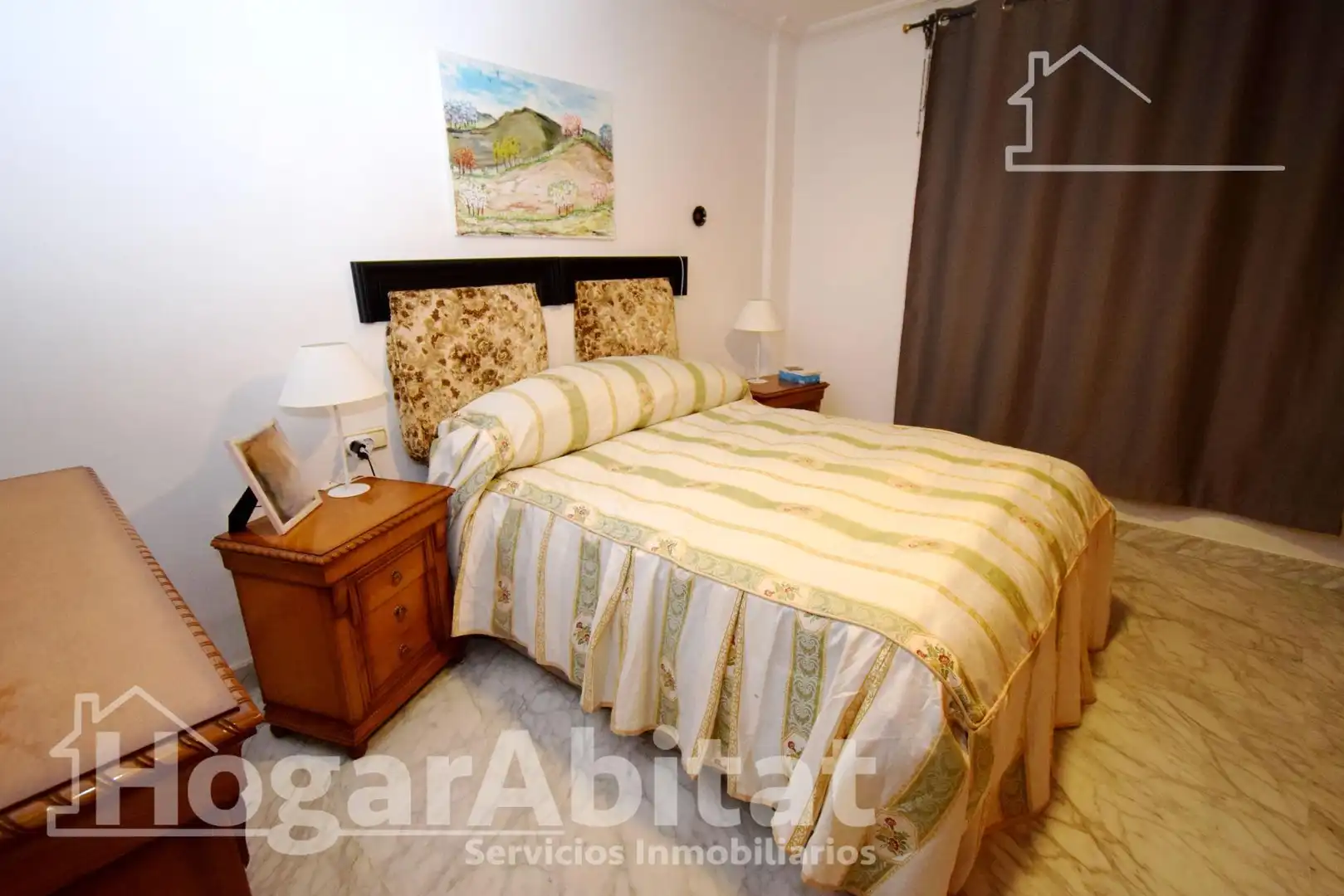 Bedroom of Flat for sale in Torrent  with Air Conditioner, Heating and Balcony