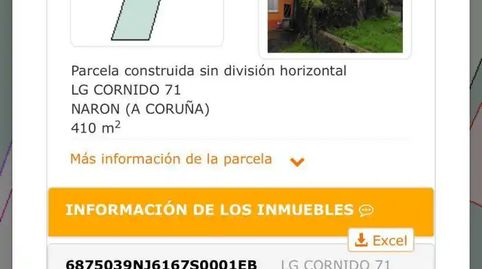 Foto 4 de Casa adosada en venta en Camino Cornido, 53, Piñeiros- Freixeiro, Narón