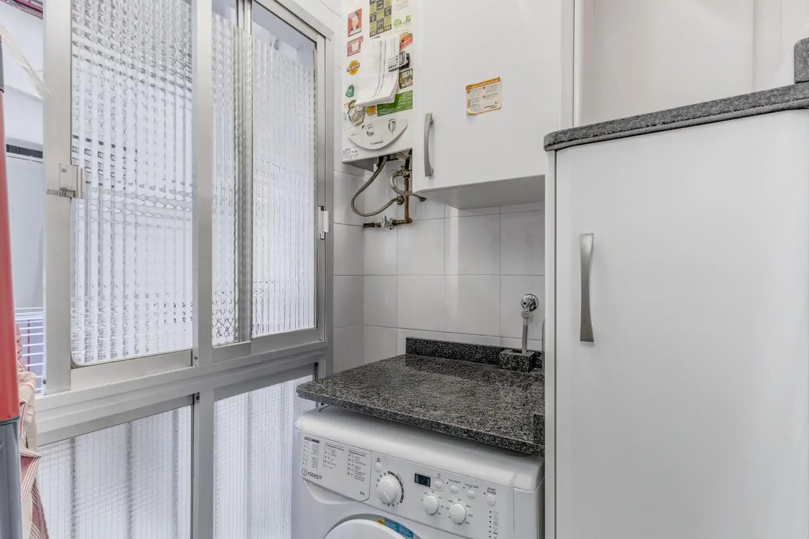 Kitchen of Flat for sale in Barcelona  with Air Conditioner