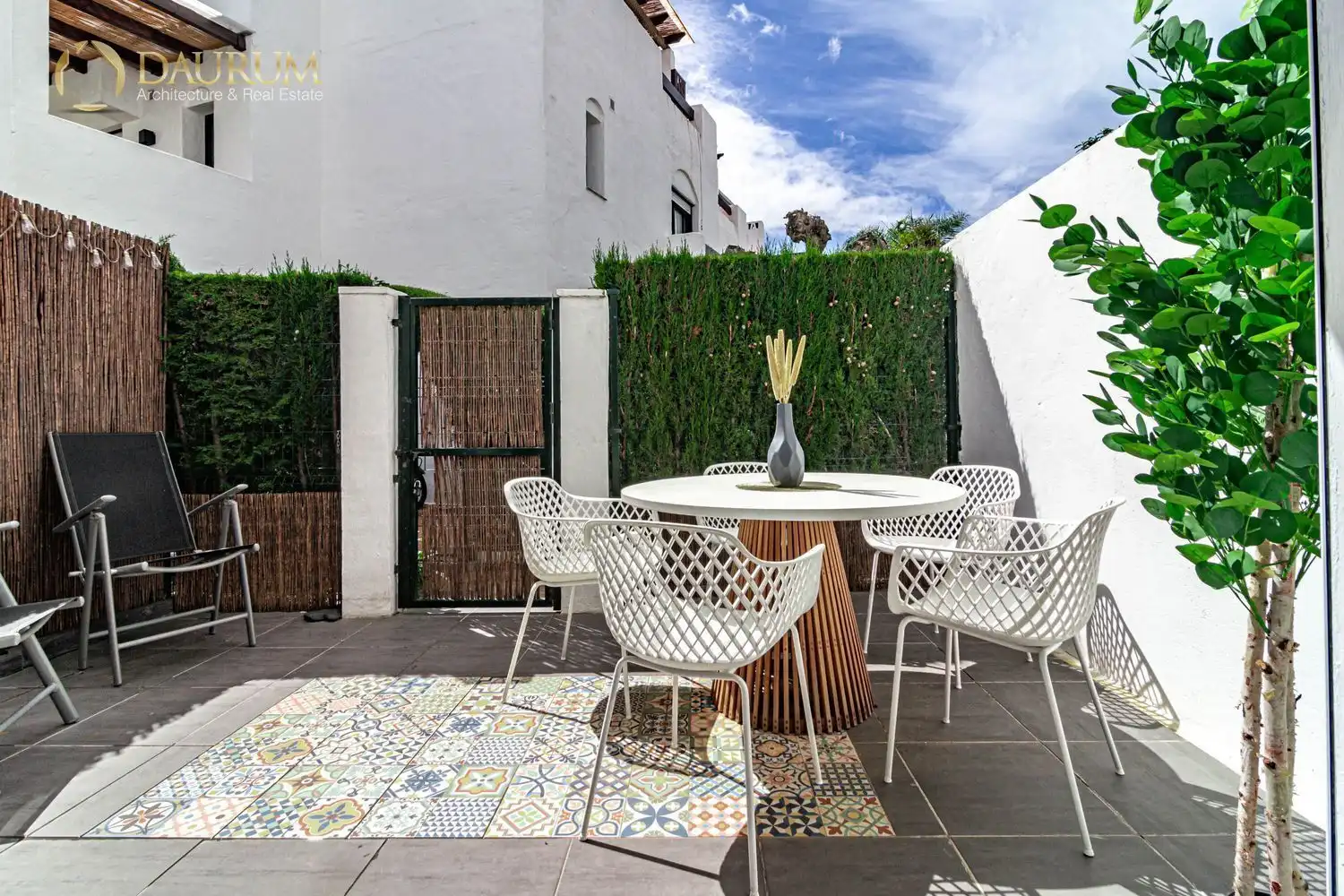 Terrassa de Casa adosada en venda en Marbella amb Aire condicionat, Calefacció i Parquet