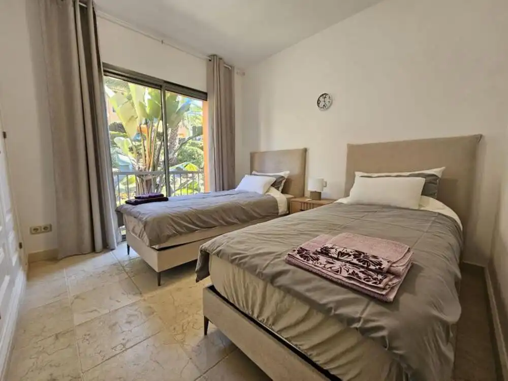 Schlafzimmer von Wohnungen zur Miete in Atalaya mit Klimaanlage, Terrasse und Abstellraum