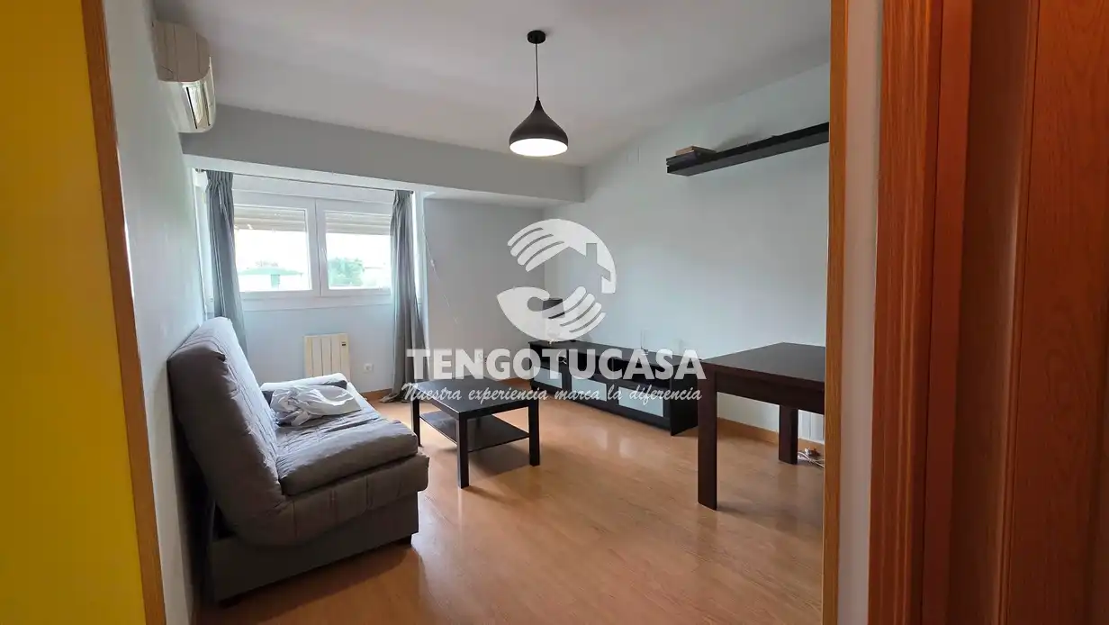 Living room of Flat for rent in Madrid  with Air Conditioner, Heating and Furnished