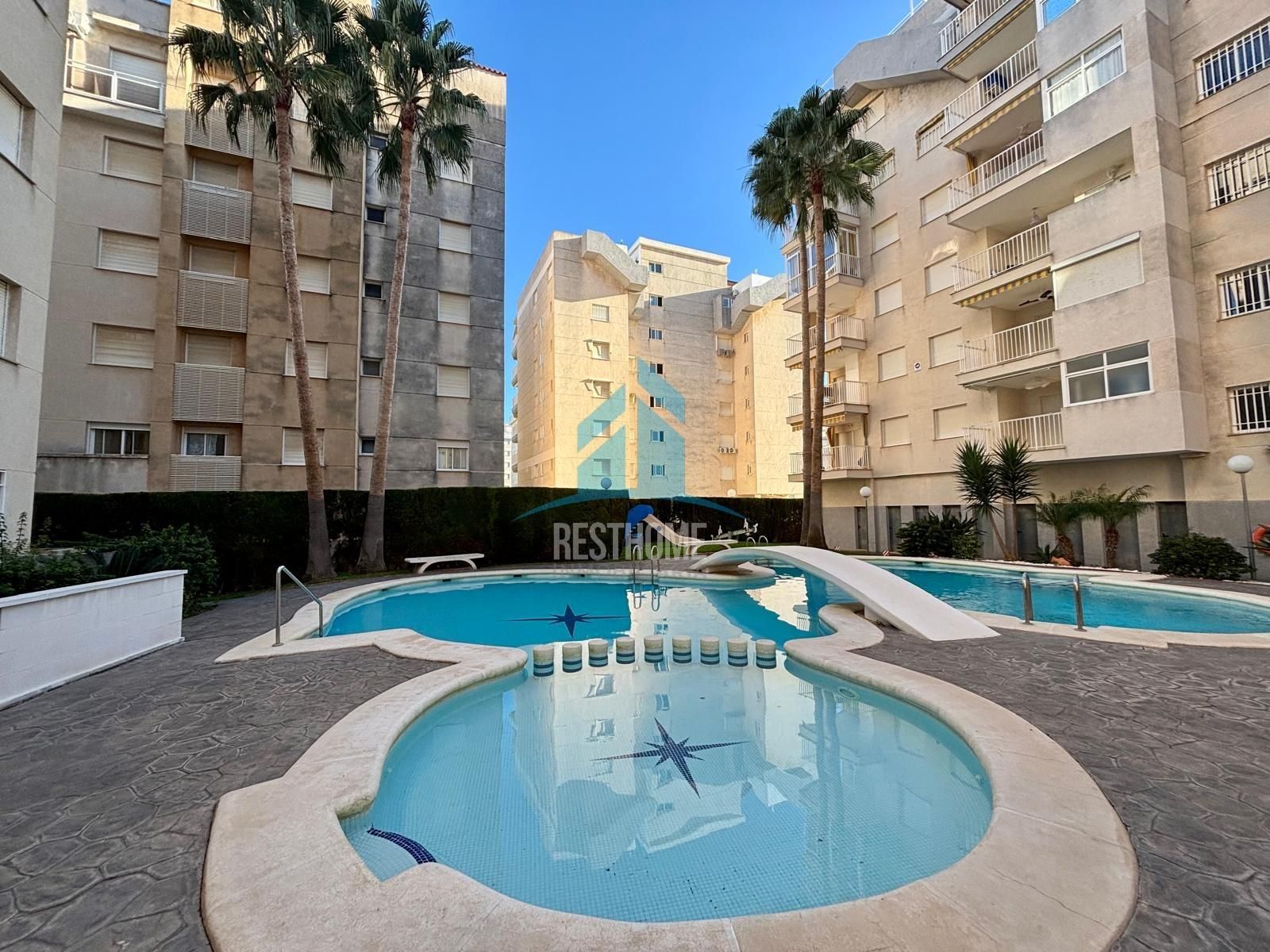Piscina de Apartament en venda en Daimús amb Jardí privat, Terrassa i Balcó