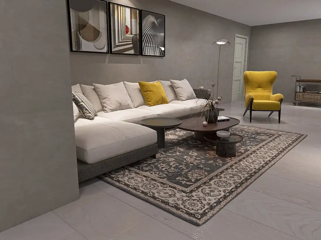 Sala de estar de Piso en venta en Madrid con Calefacción, Trastero y Amueblado