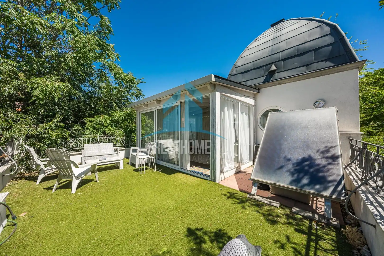 Terraza de Casa o chalet en venta en Madrid con Calefacción, Jardín privado y Parquet