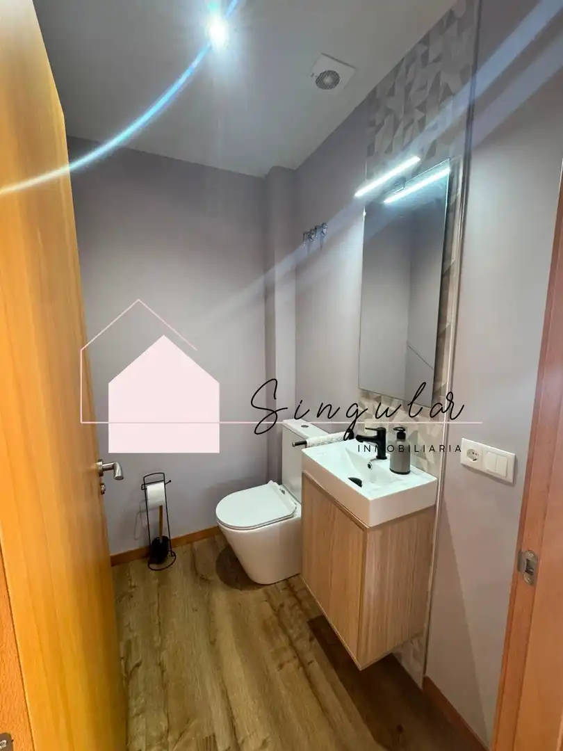 Baño de Casa adosada de alquiler en Nigrán con Jardín privado y Piscina comunitaria