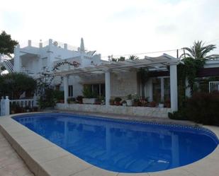 Swimming pool of Building for sale in Calpe / Calp