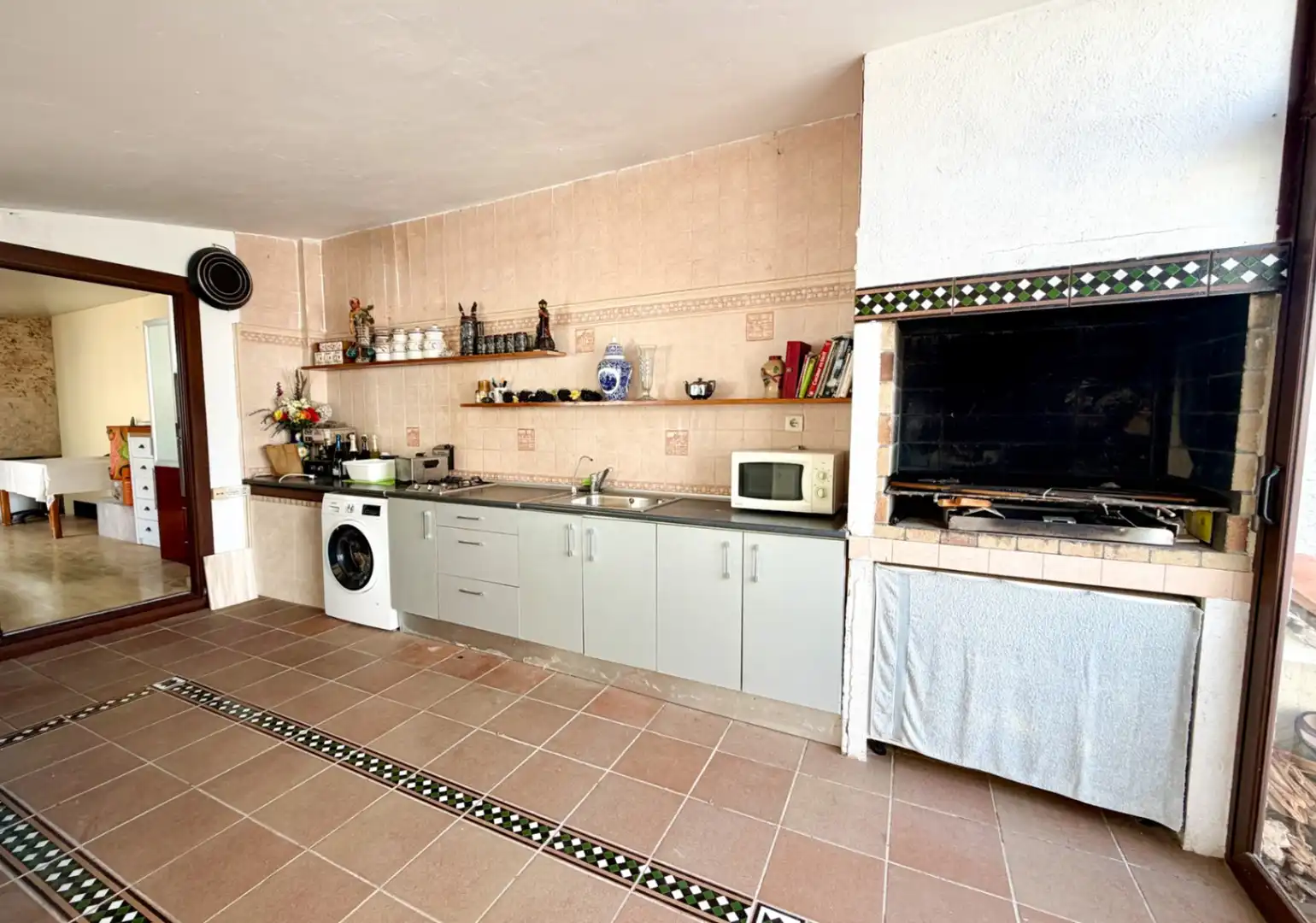 Cocina de Casa o chalet de alquiler en Sant Pere de Ribes con Aire acondicionado, Calefacción y Jardín privado