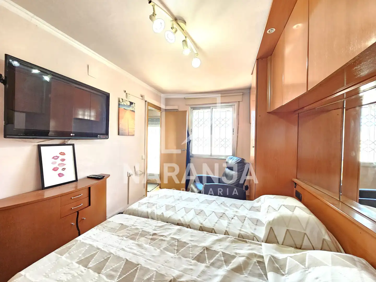Schlafzimmer von Wohnung zum Verkauf in Barcelona mit Terrasse