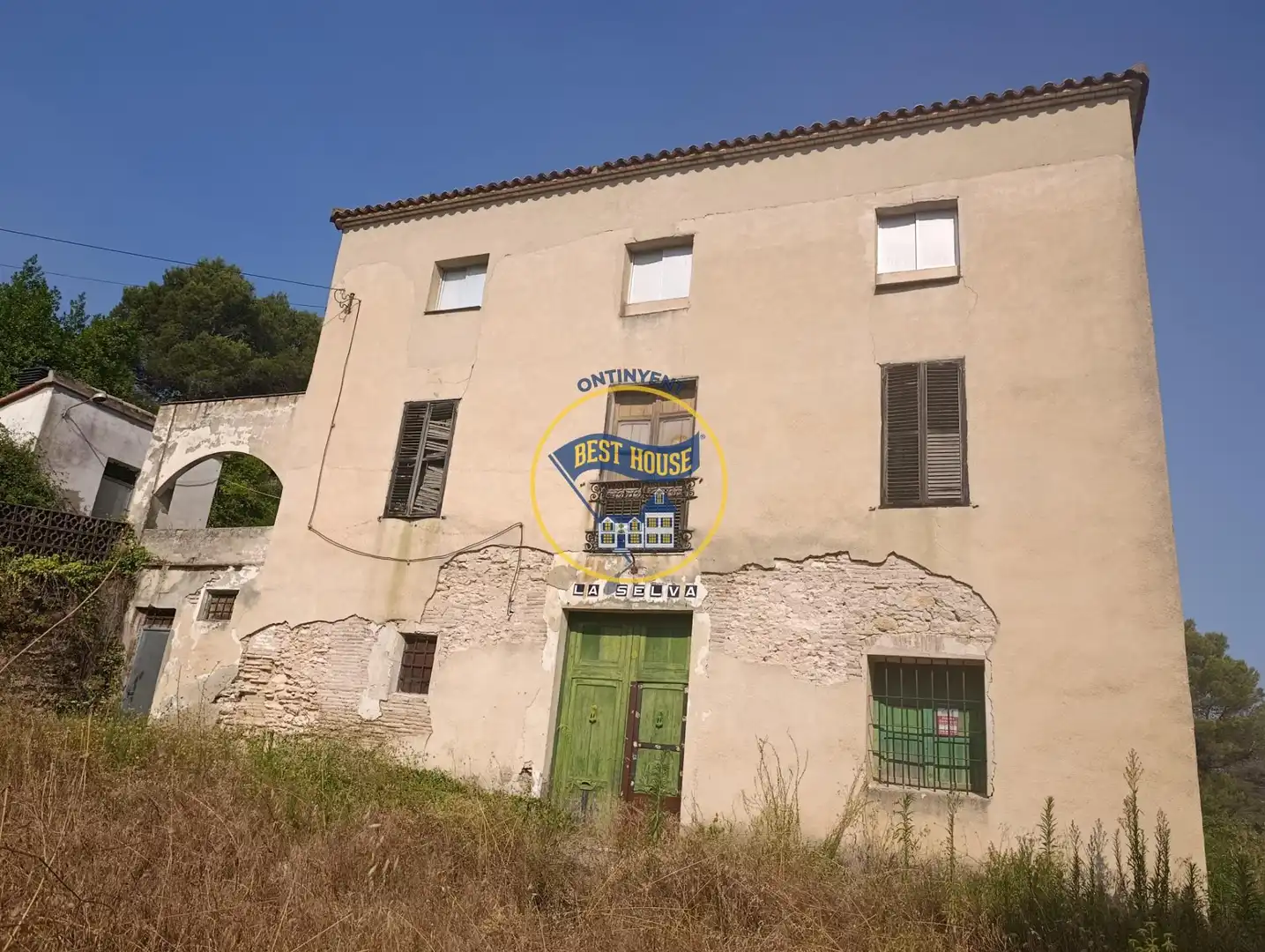 Vista exterior de Casa o chalet en venta en Ontinyent con Jardín privado, Trastero y Piscina