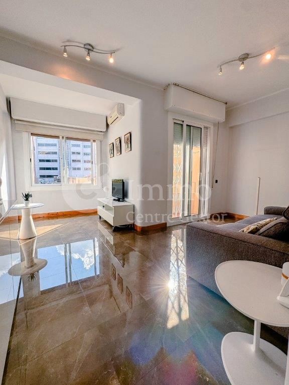 Living room of Flat for sale in  Barcelona Capital  with Air Conditioner and Balcony