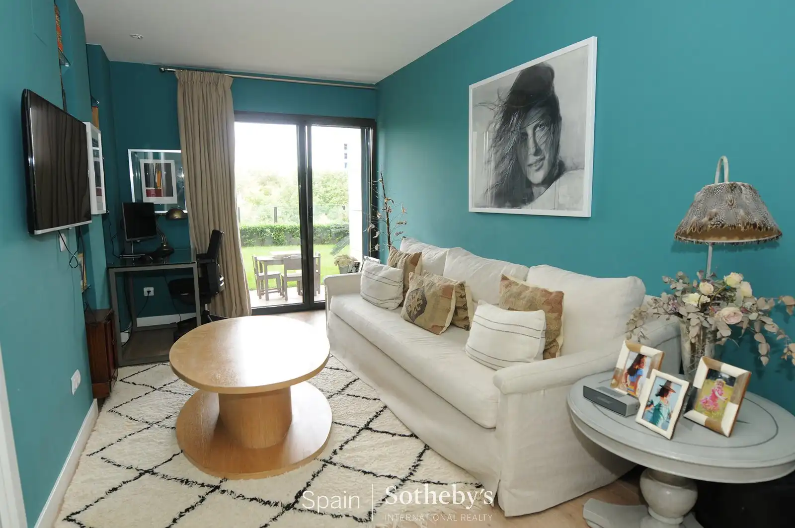 Sala de estar de Apartamento en venta en La Moraleja con Aire acondicionado, Terraza y Trastero