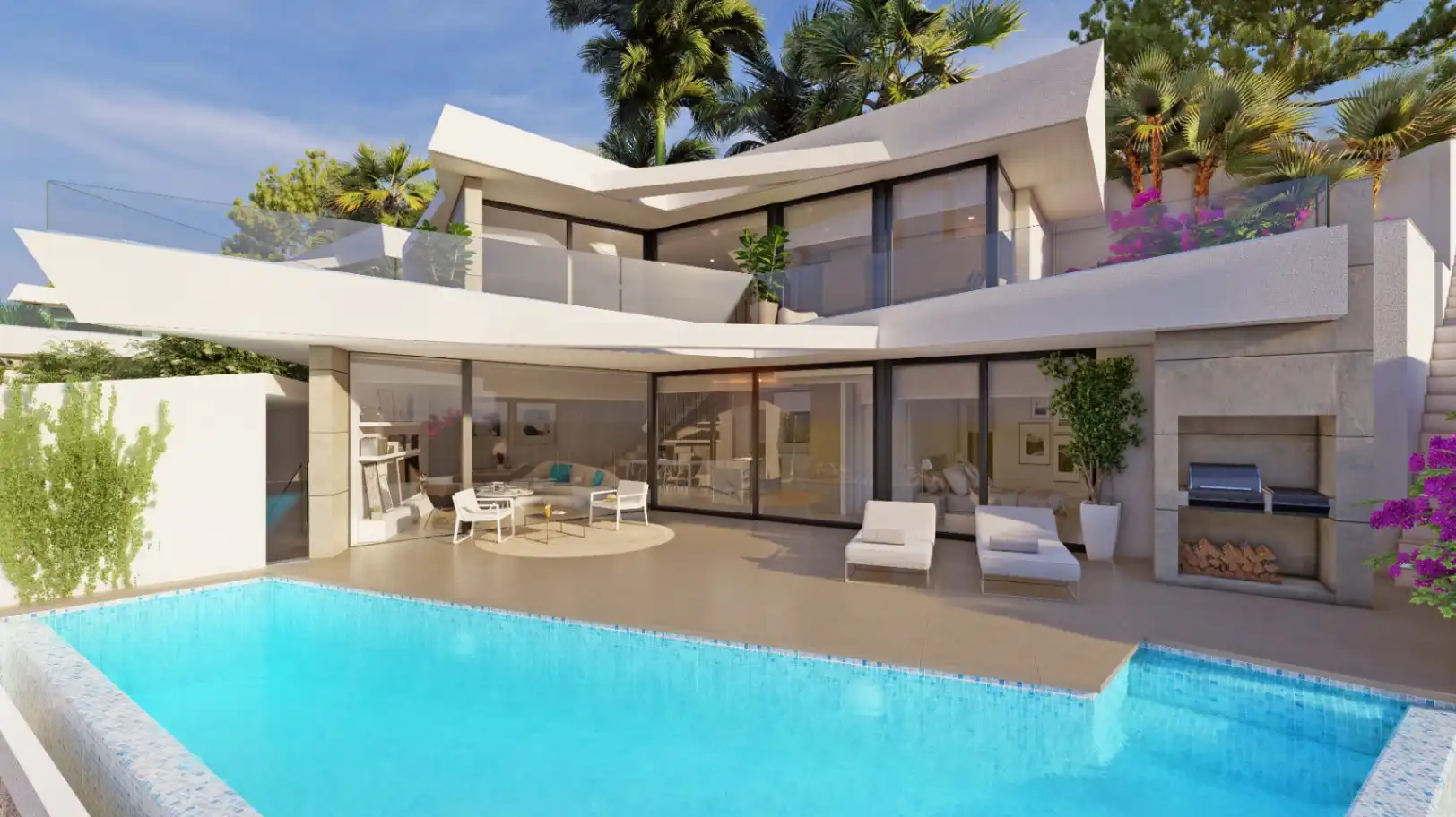 Villa mit Pool zum Verkauf in Alcassar