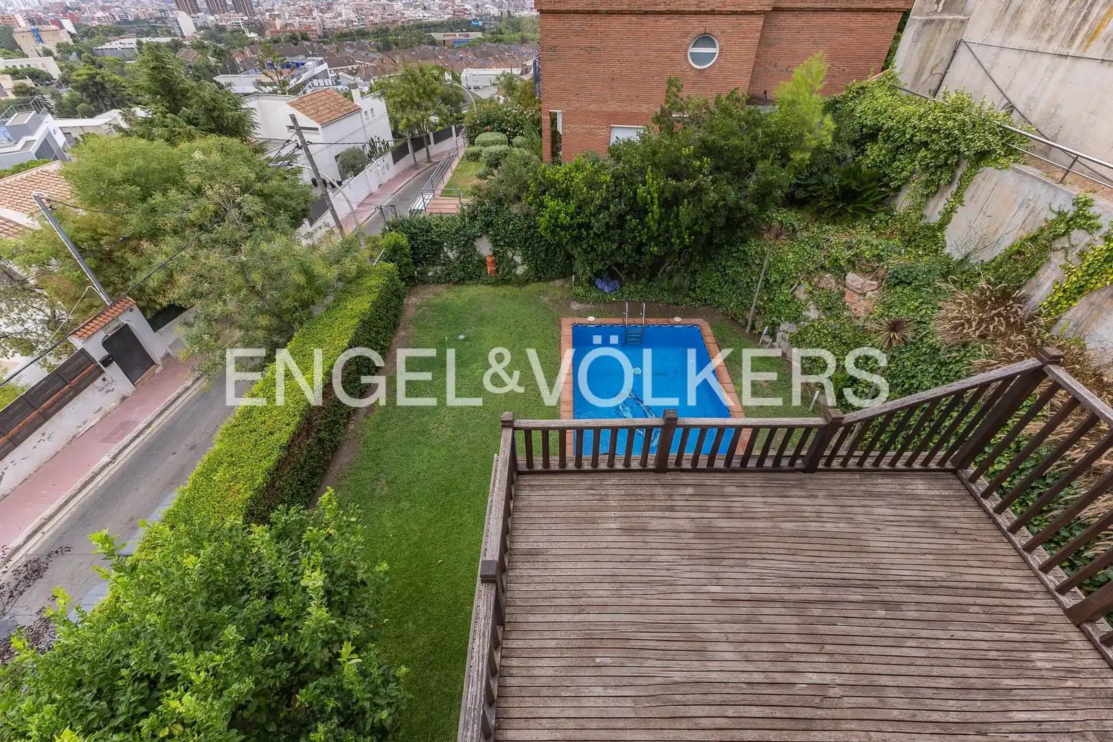 Terrace of Houses for sale in Esplugues de Llobregat  with Air Conditioner, Heating and Private garden