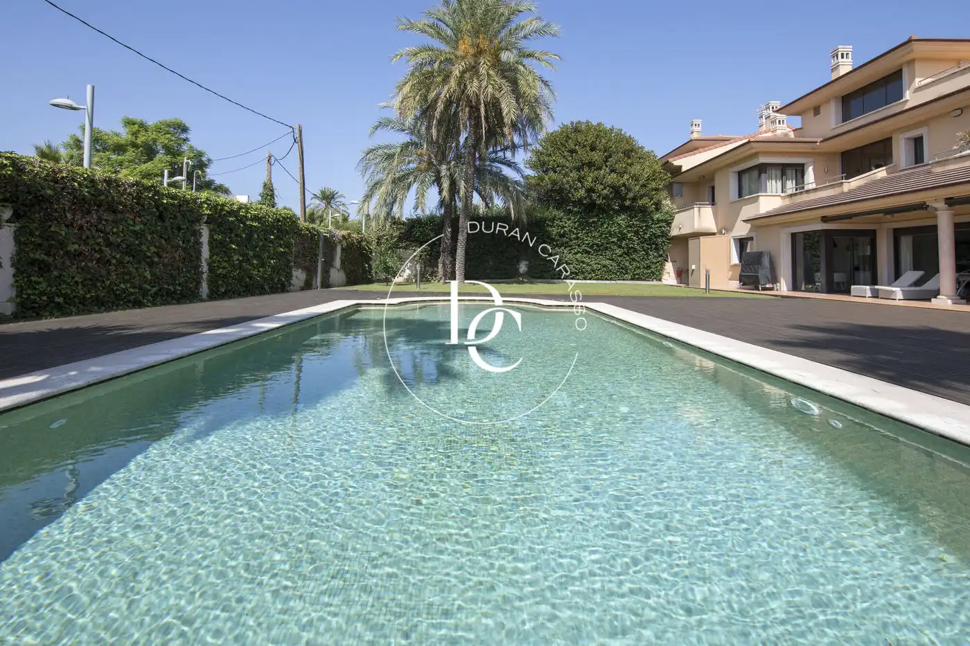 Piscina de Casa o xalet de lloguer en Sitges amb Aire condicionat, Calefacció i Jardí privat