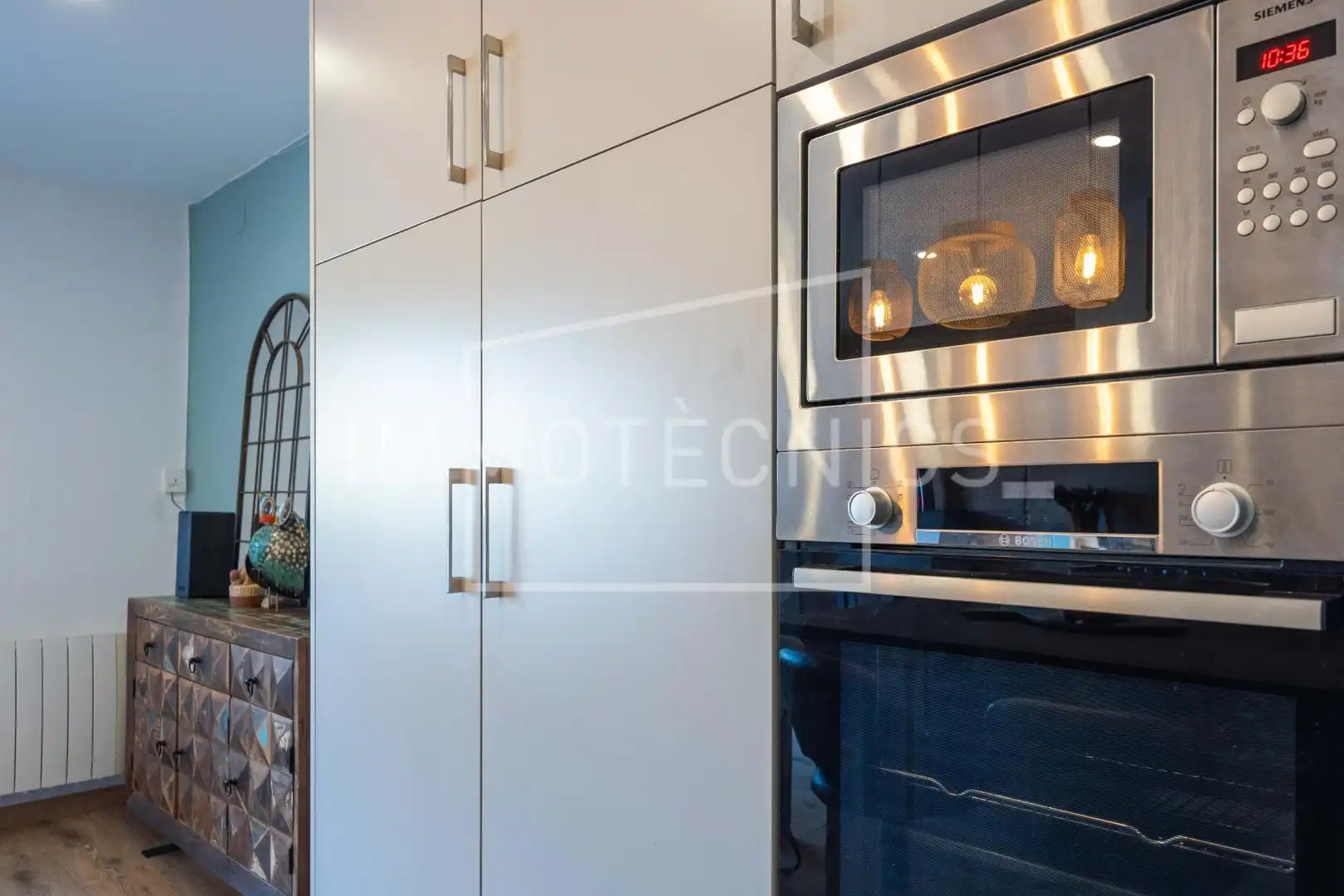 Cocina de Ático en venta en La Garriga con Calefacción y Terraza