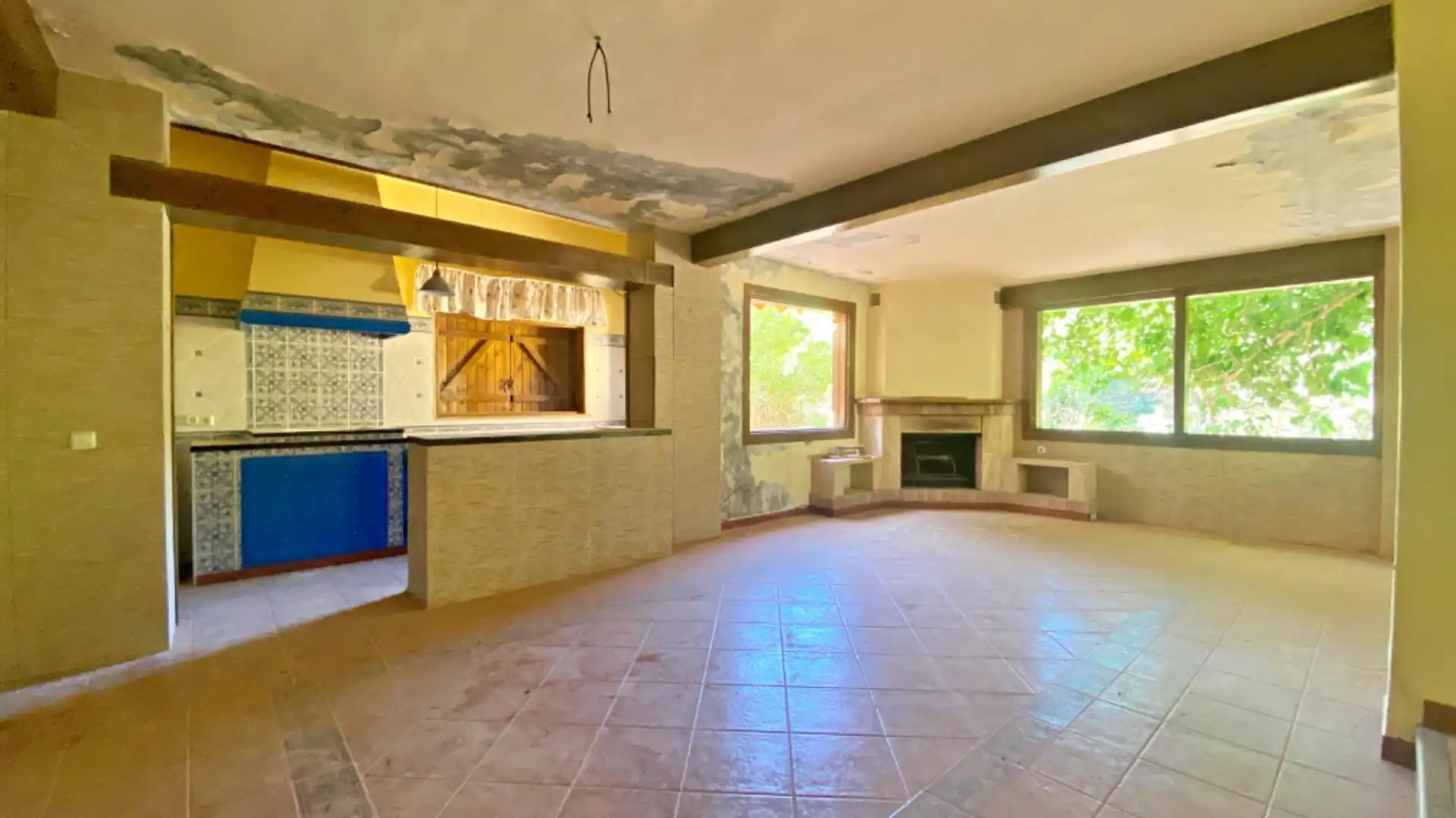 Cocina de Finca rústica en venta en Alhama de Murcia